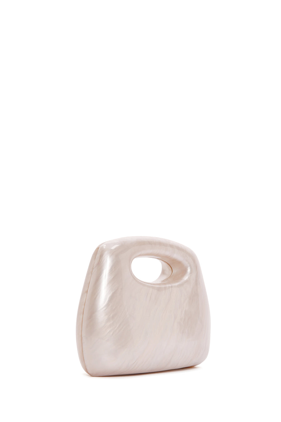 Women's White Box Handbag
