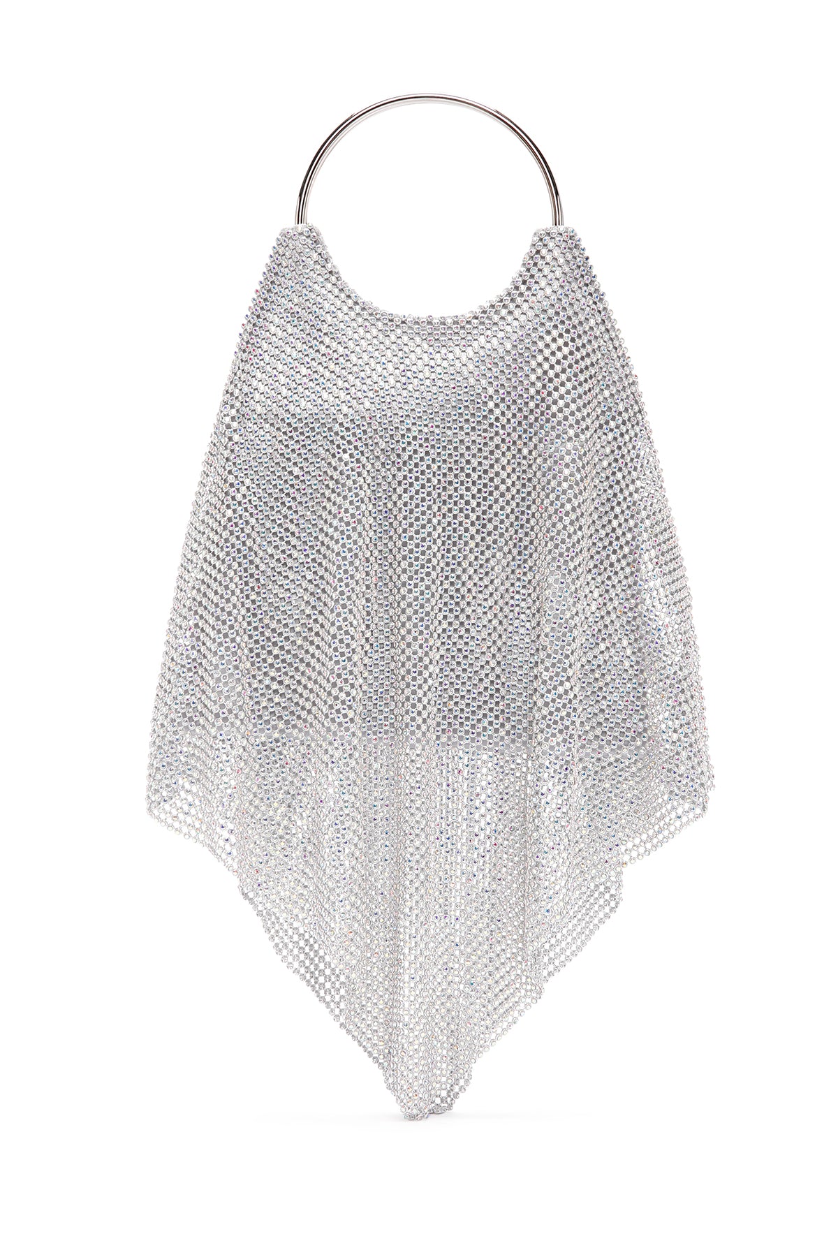 Kadın Gümüş Taşlı Kol Çantası 24SBD2969TS | Derimod