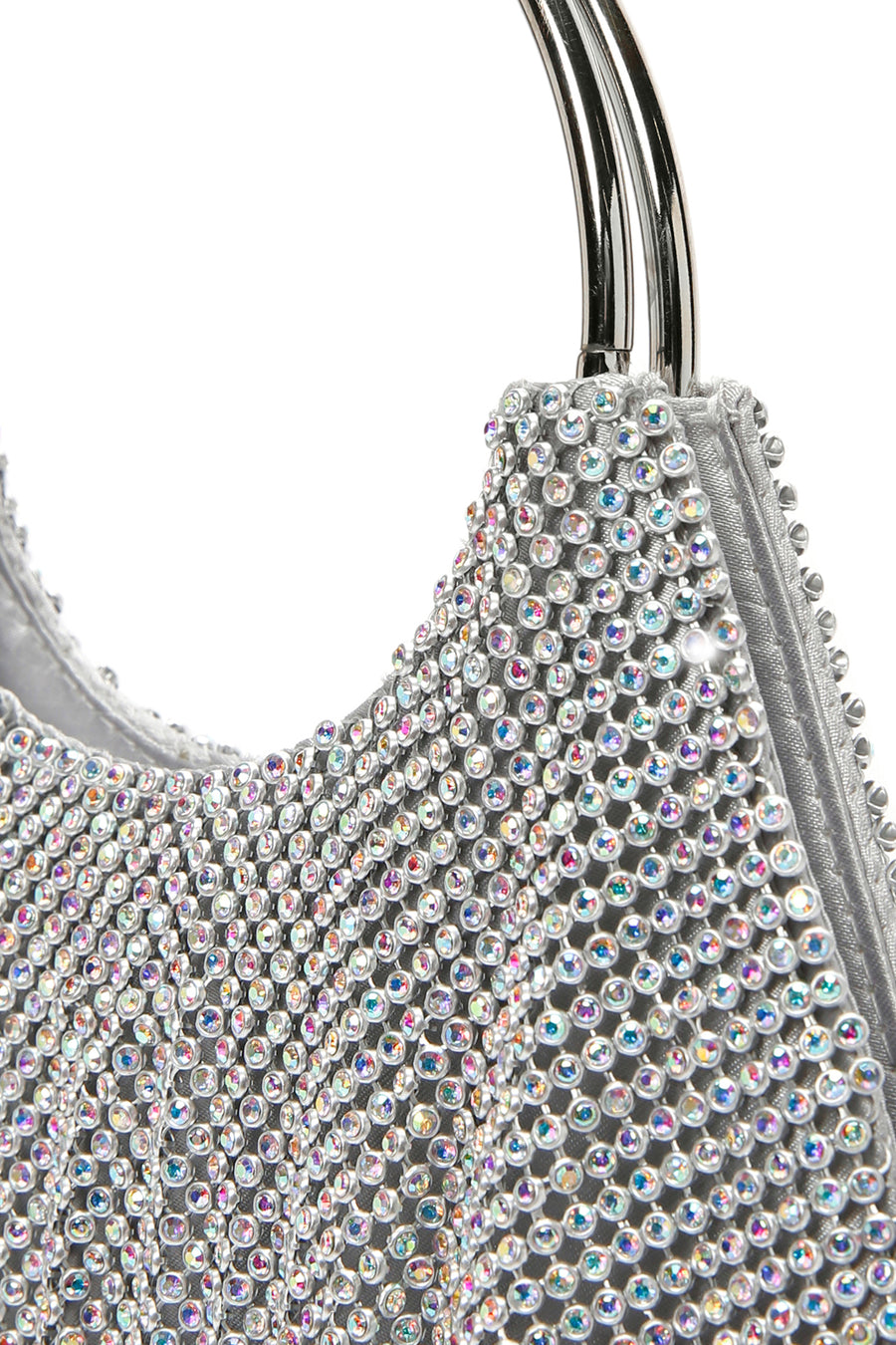 Women's Silver Stone Handbag