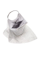 Kadın Gümüş Taşlı Kol Çantası | Derimod