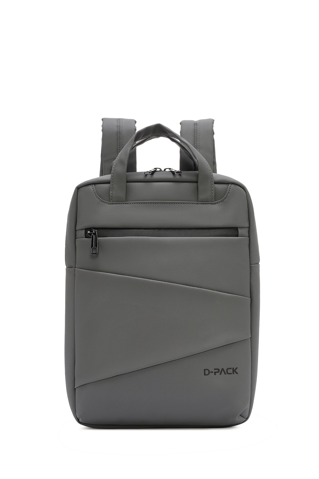 D-Pack Unisex Gri Kumaş Sırt Çantası