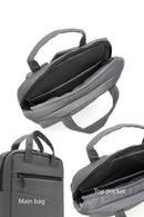 D-Pack Unisex Gri Kumaş Sırt Çantası | Derimod