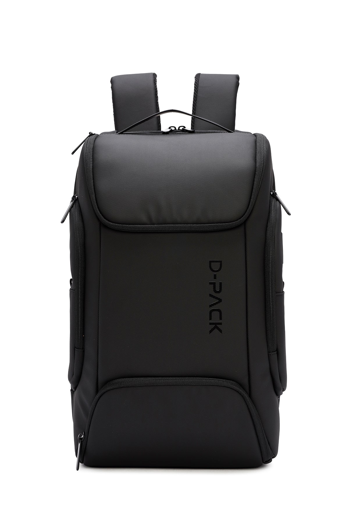 D-Pack Unisex Siyah Teknolojik Kumaş Sırt Çantası 24SBD30066F | Derimod