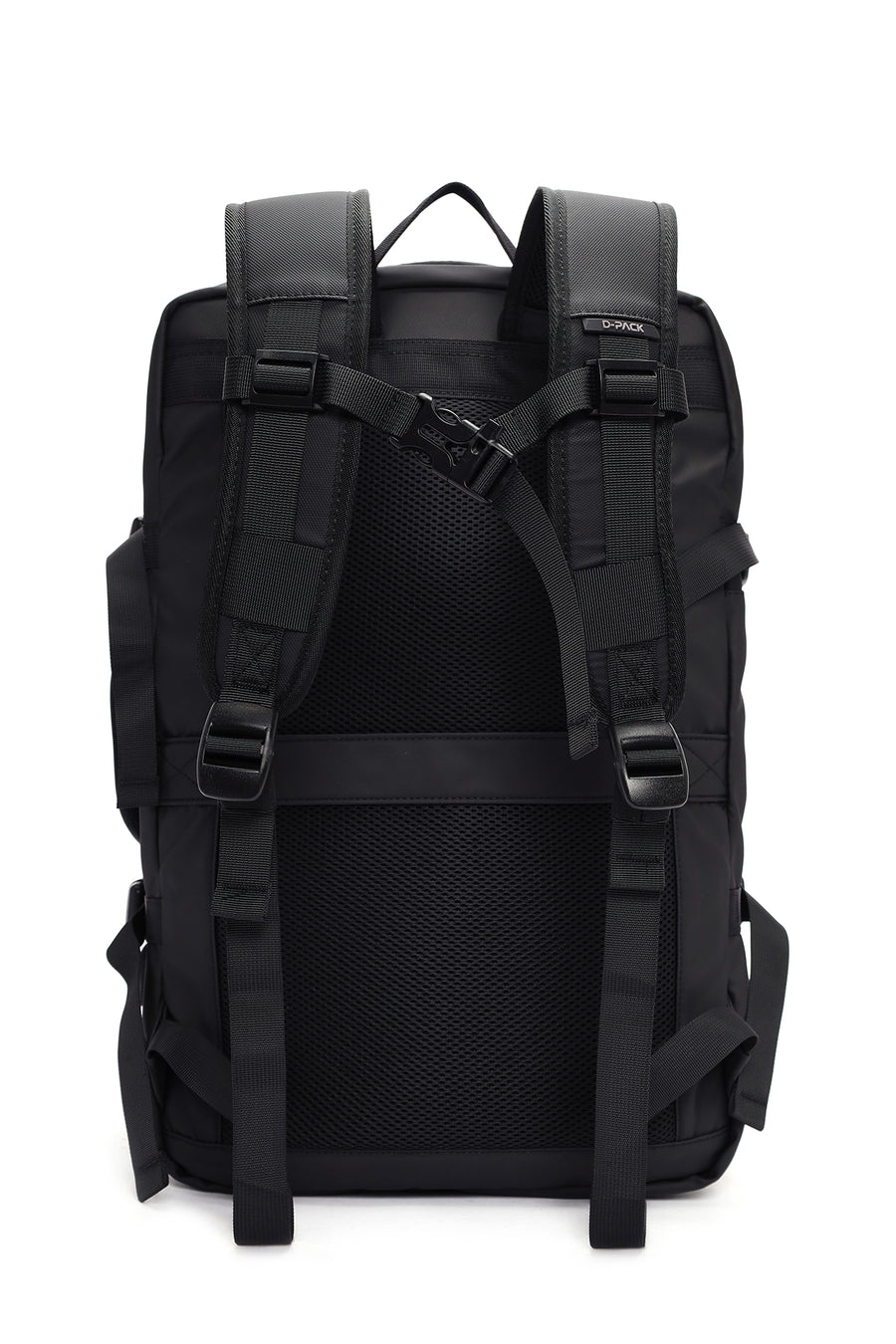 D-Pack Unisex Siyah Teknolojik Kumaş Sırt Çantası