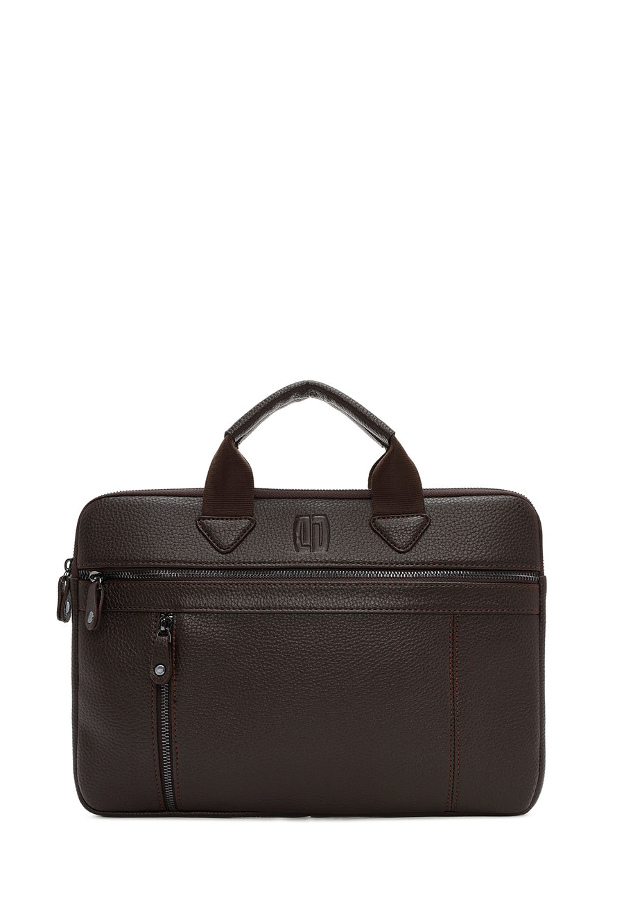 Men's Brown Long Strap Briefcase