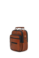 Men's Brown Long Strap Leather Handbag | Derimod