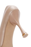Kadın Pudra Topuklu Deri Stiletto | Derimod