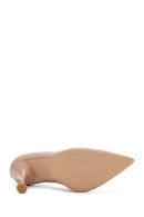 Kadın Pudra Topuklu Deri Stiletto | Derimod