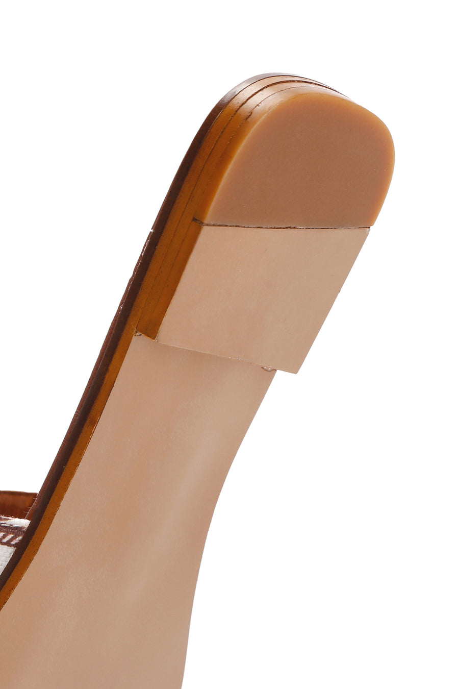 Women's Brown Leather Slippers