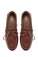 Kadın Taba Deri Maskülen Loafer | Derimod