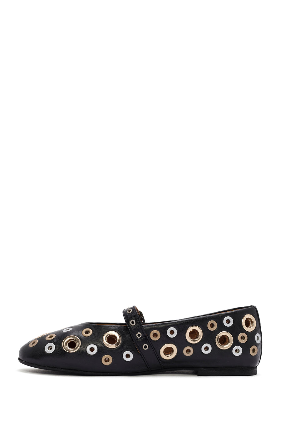
Women's Black Leather Ballet Flats
