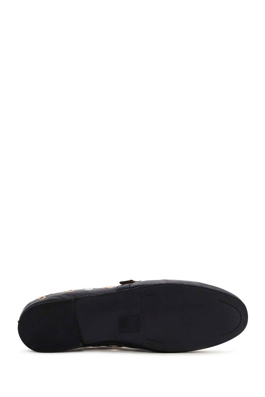 
Women's Black Leather Ballet Flats
