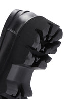 Kadın Siyah Deri Maskülen Loafer | Derimod