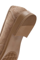 Women's Mink Suede Leather Loafer | Derimod