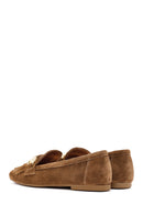
Women's Tan Tassel Suede Leather Masculine Loafer
 | Derimod
