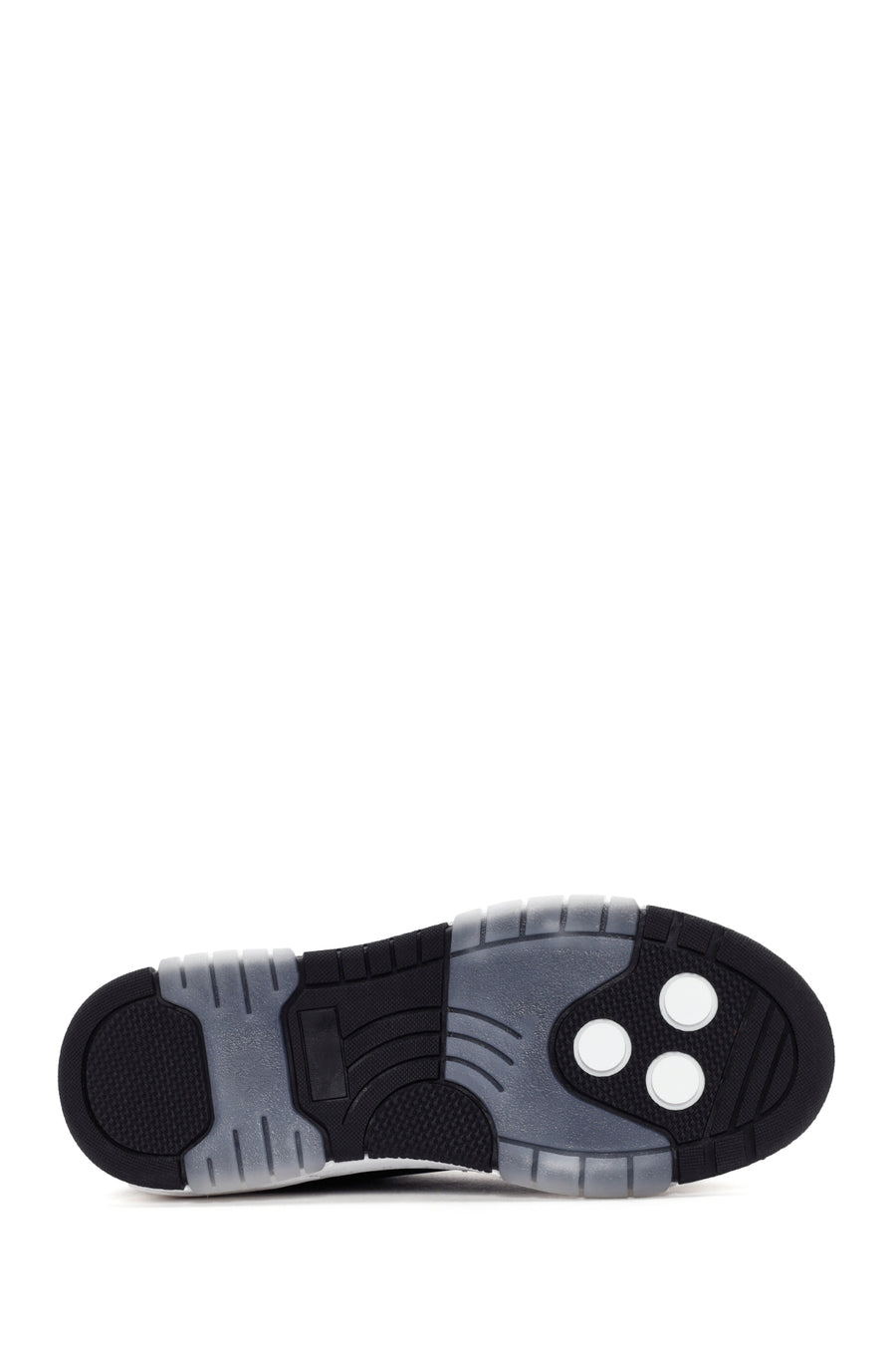 Kadın Siyah Bağcıklı Deri Sneaker