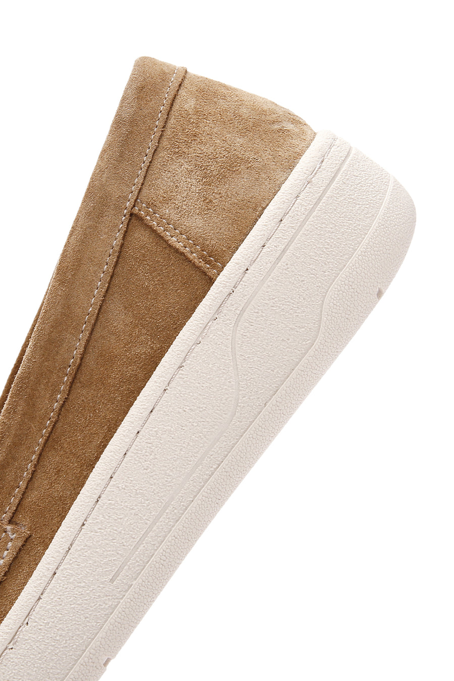 Women's Brown Suede Leather Casual Loafer