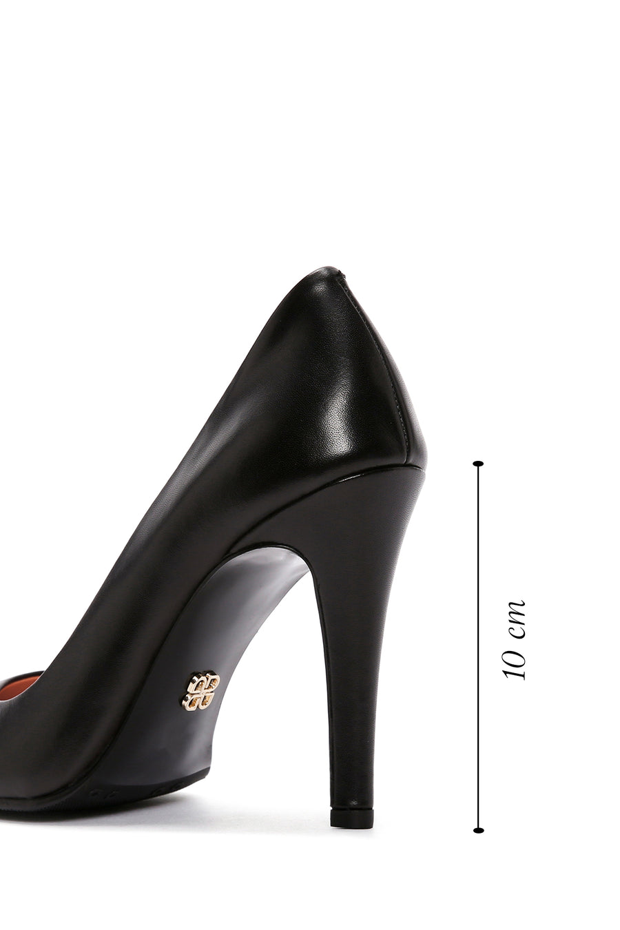 Derimod Flex Kadın Siyah İnce Topuklu Deri Stiletto