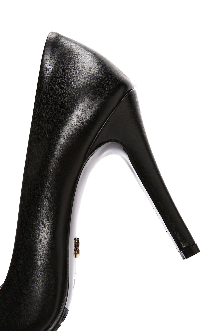 Derimod Flex Kadın Siyah İnce Topuklu Deri Stiletto