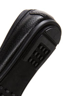 
Women's Black Buckle Detailed Leather Casual Loafer
 | Derimod