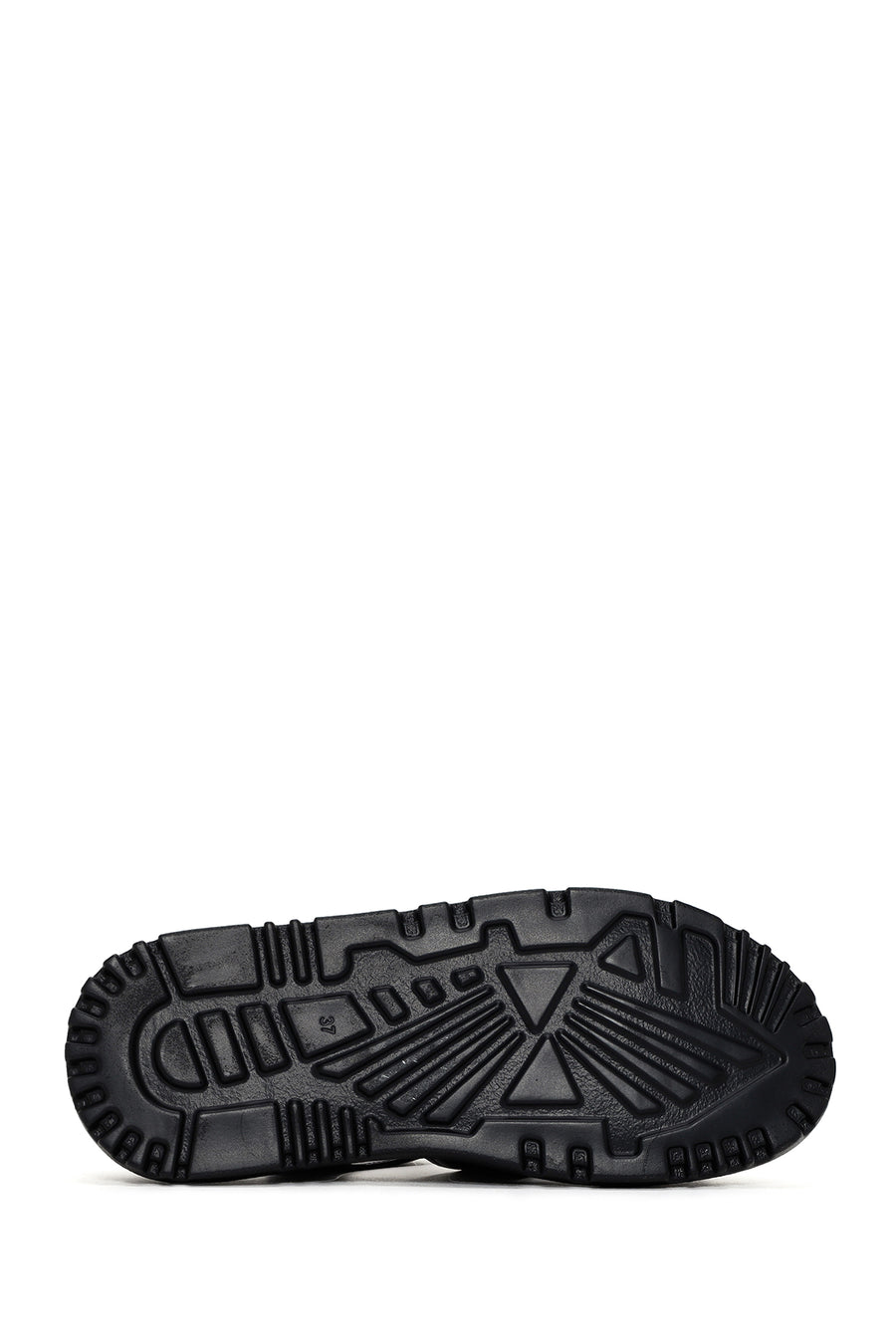 Women's Black Leather Sandals
