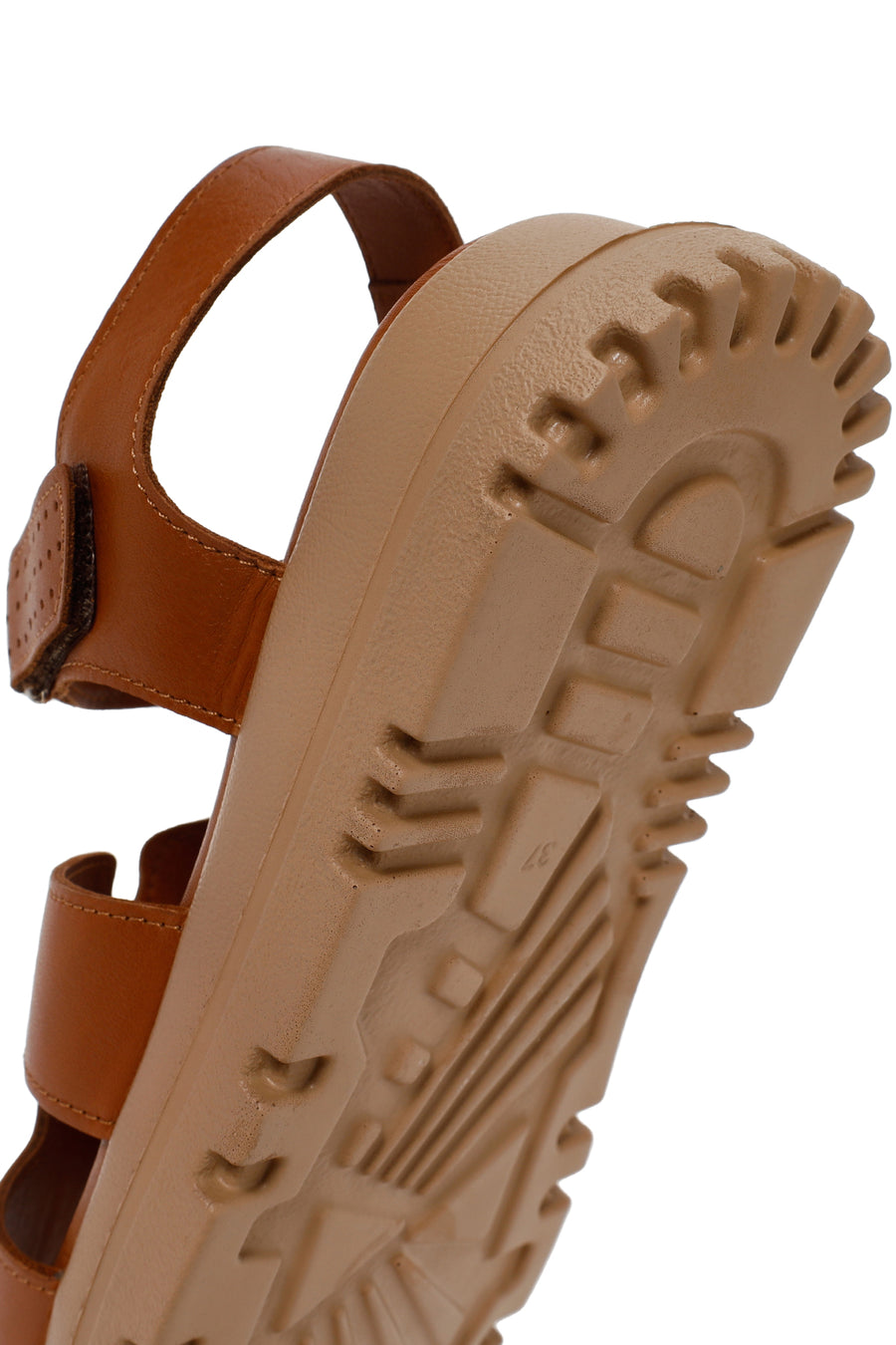 Women's Tan Leather Sandals