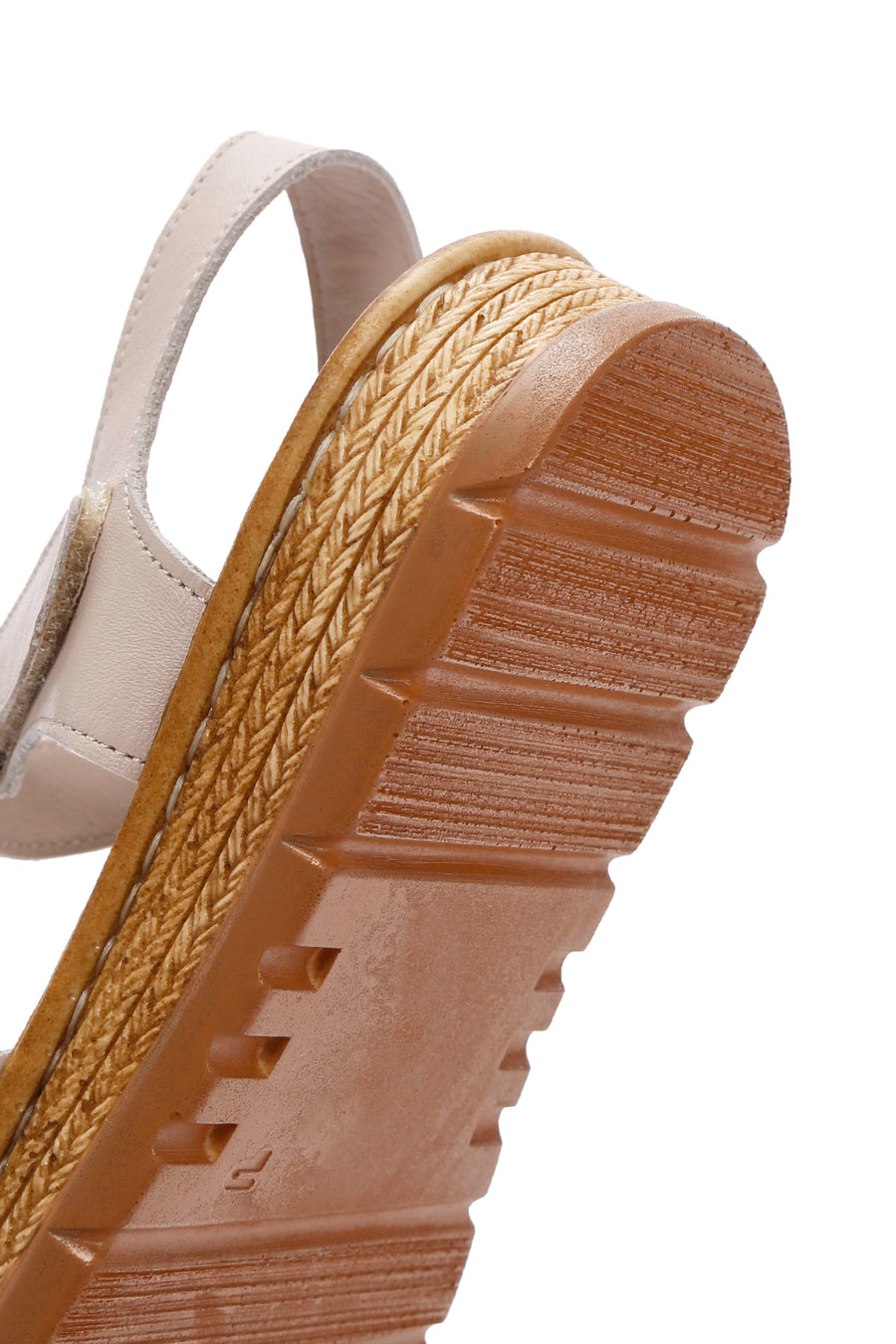 Women's Mink Ankle Strap Leather Comfort Sandals