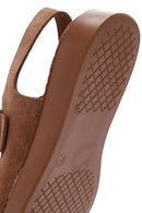 Women's Powder Leather Comfort Sandals | Derimod