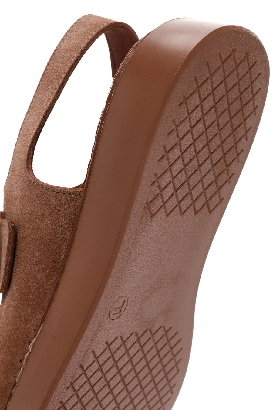Kadın Pudra Deri Comfort Sandalet