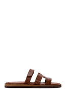 Kadın Kahverengi Deri Comfort Terlik | Derimod