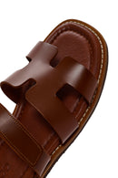 Kadın Kahverengi Deri Comfort Terlik | Derimod