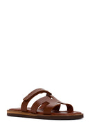 Kadın Kahverengi Deri Comfort Terlik | Derimod