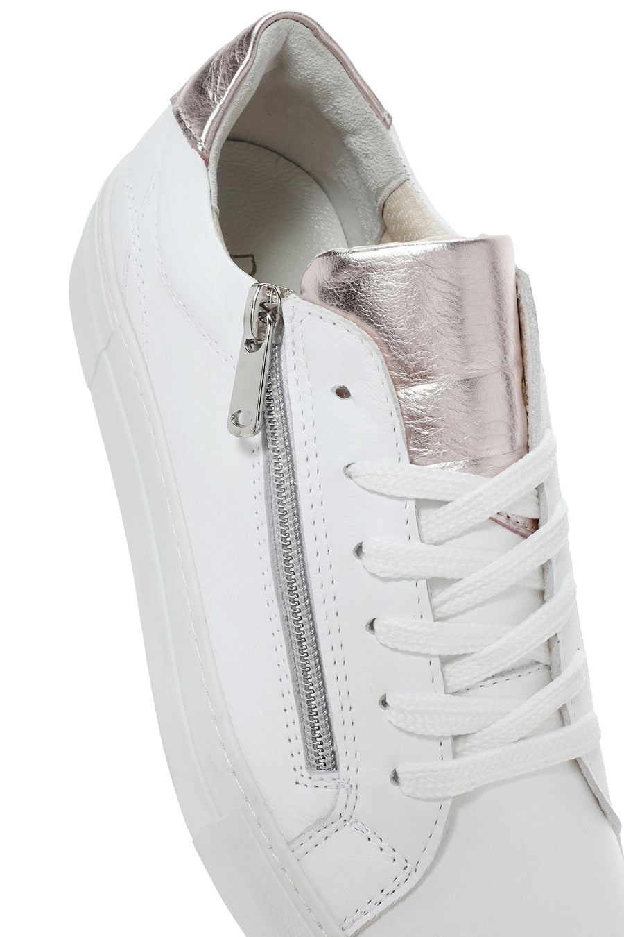 Kadın Beyaz Deri Sneaker