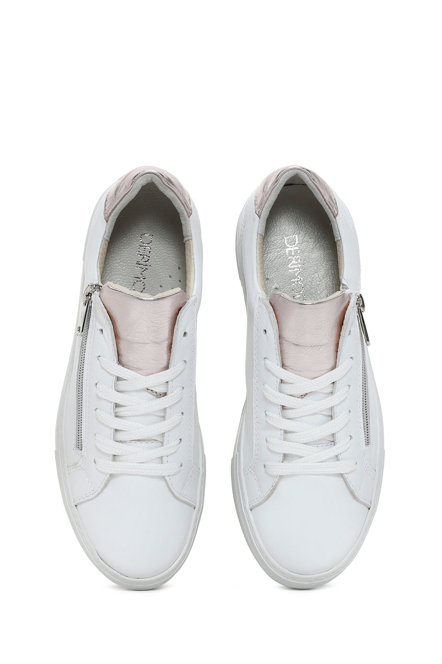 Kadın Beyaz Deri Sneaker
