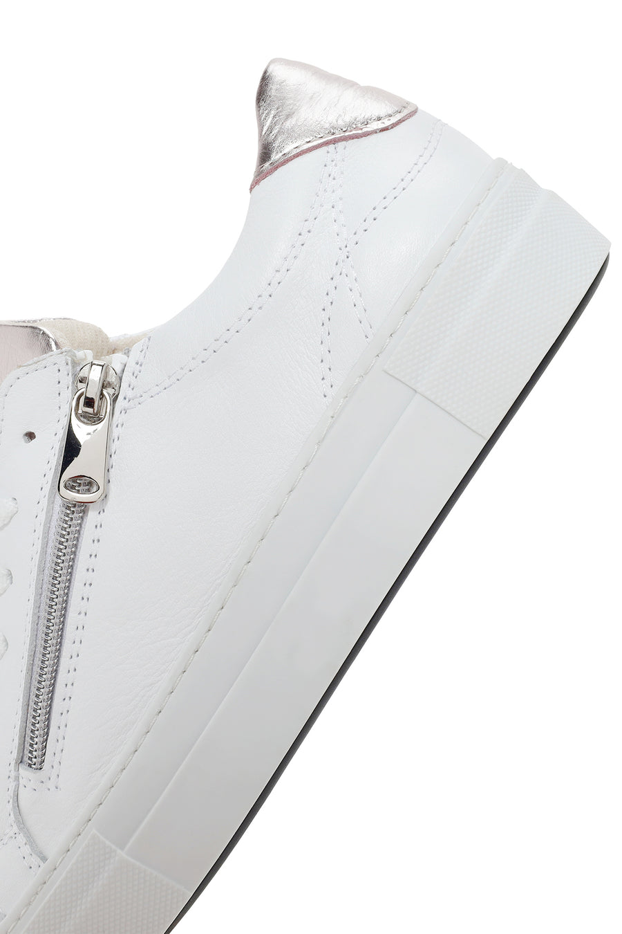 Kadın Beyaz Deri Sneaker