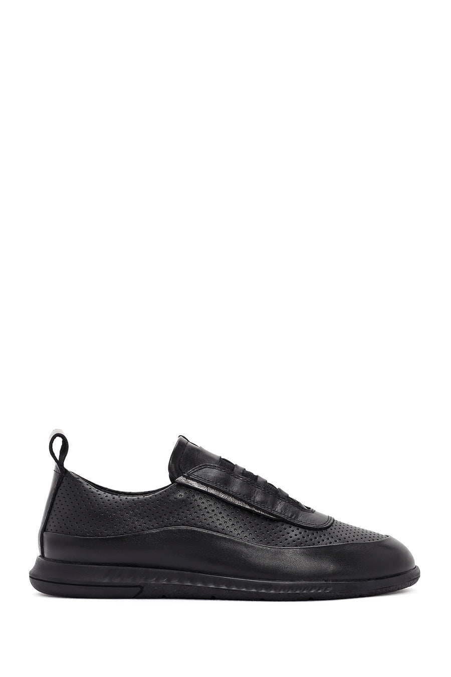 Women's Black Lace-Up Leather Comfort Shoes 24SFD411418 | Derimod