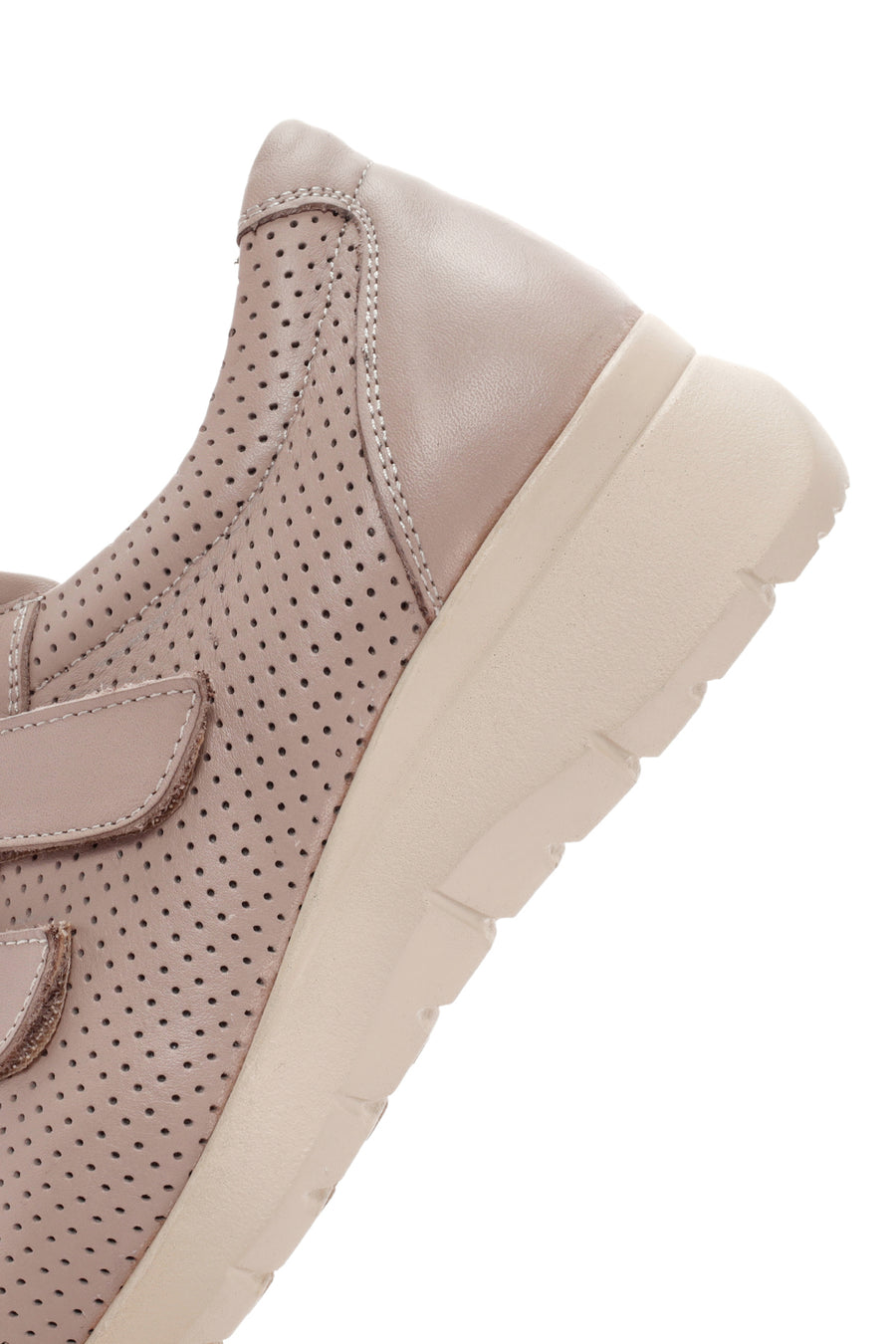 Women's Mink Thick Heeled Leather Comfort Shoes
