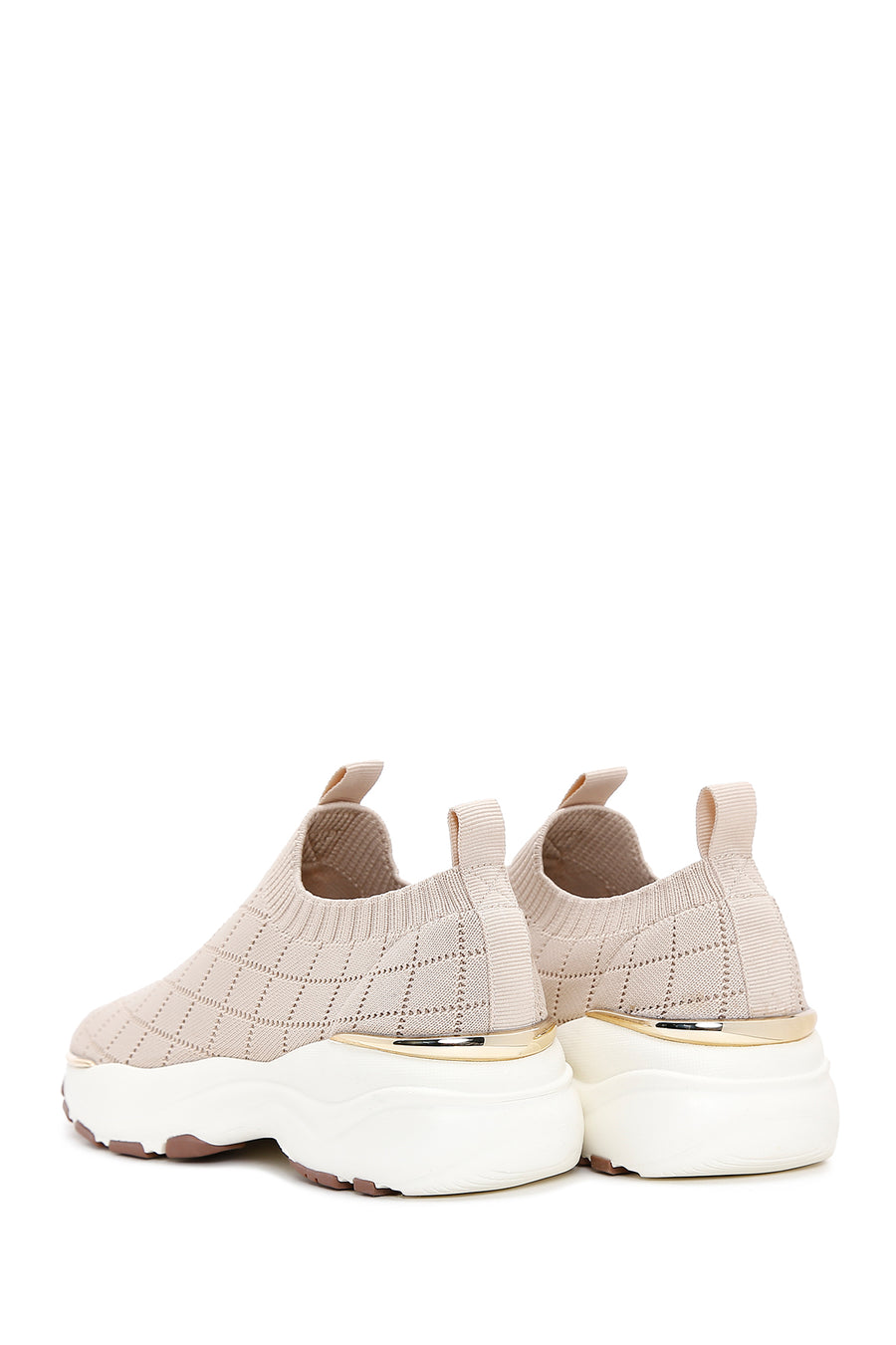 Derimod Zero Women's Beige Thick Soled Sneaker