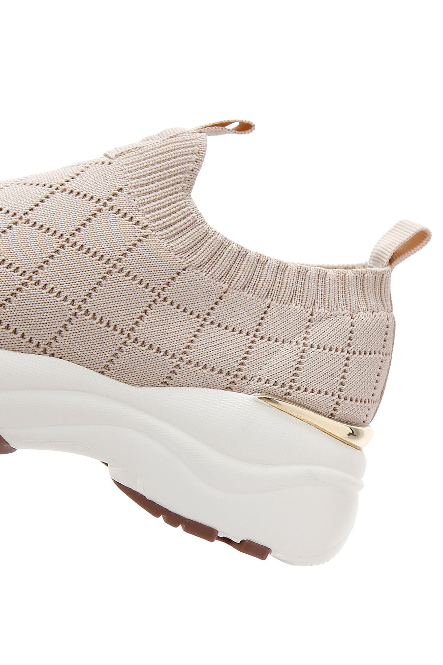 Derimod Zero Women's Beige Thick Soled Sneaker