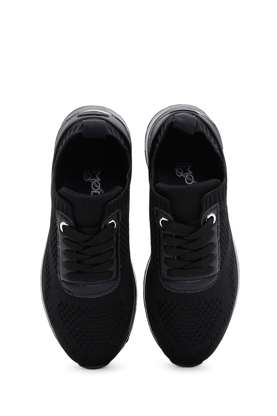 Derimod Zero Women's Black Thick Soled Sneaker