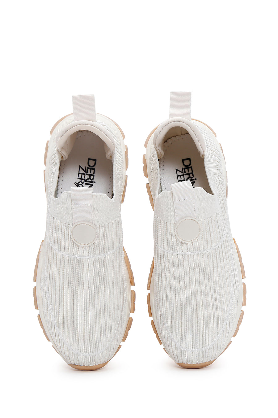 Derimod Zero Women's White Thick Soled Sneaker