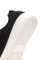 Derimod Zero Kadın Siyah Taşlı Sneaker | Derimod