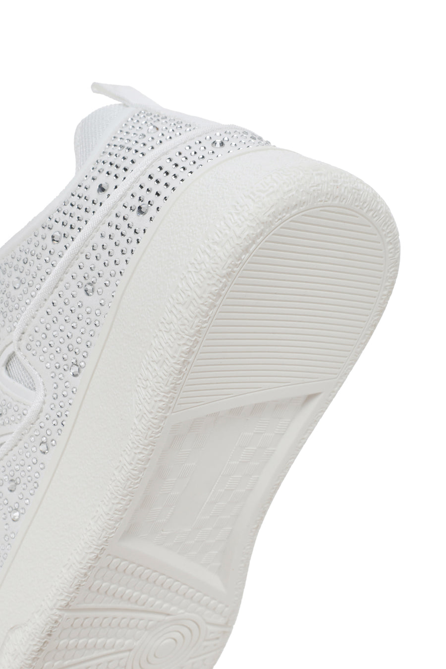 Kadın Beyaz Taşlı Sneaker