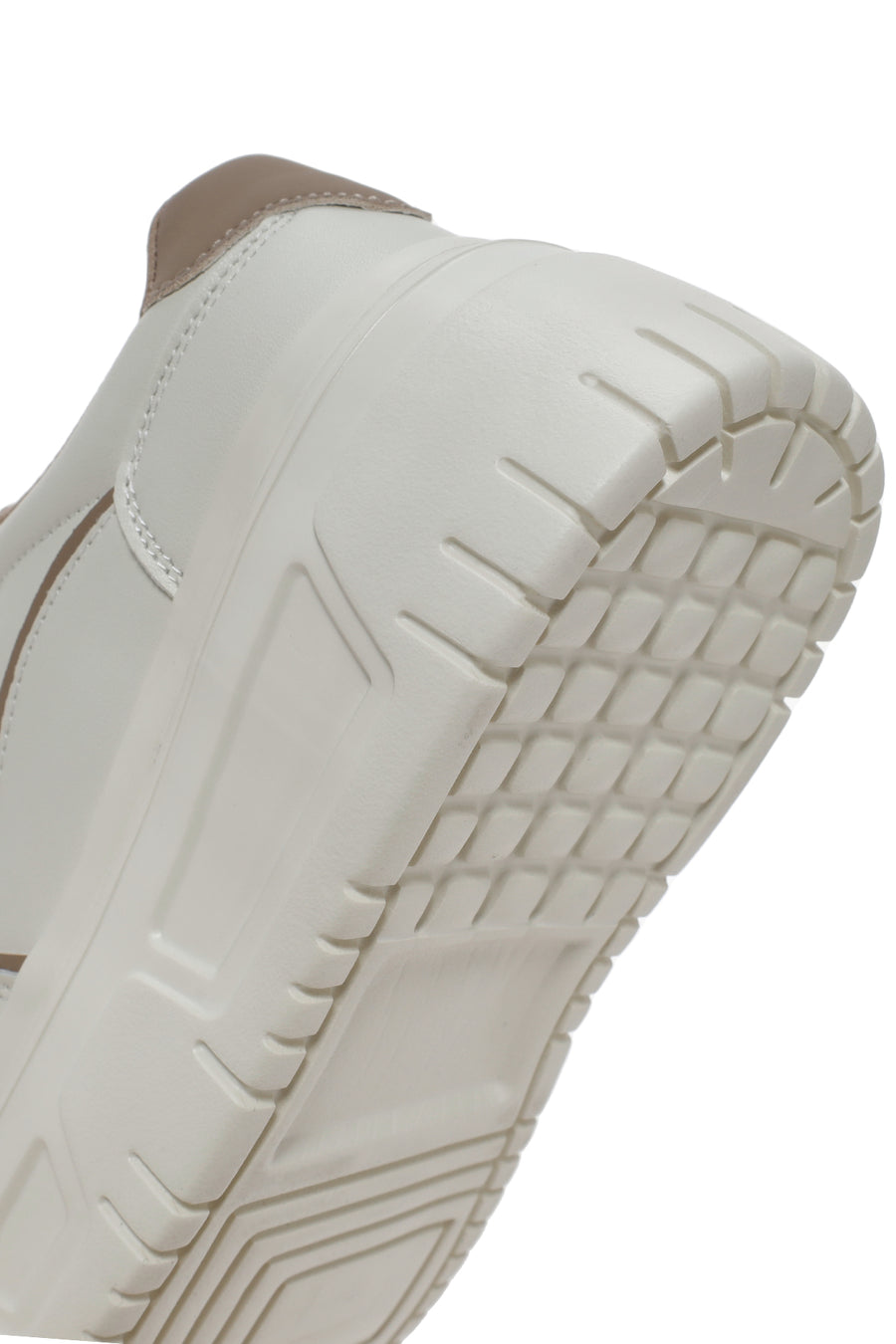 Kadın Bej Kalın Tabanlı Sneaker