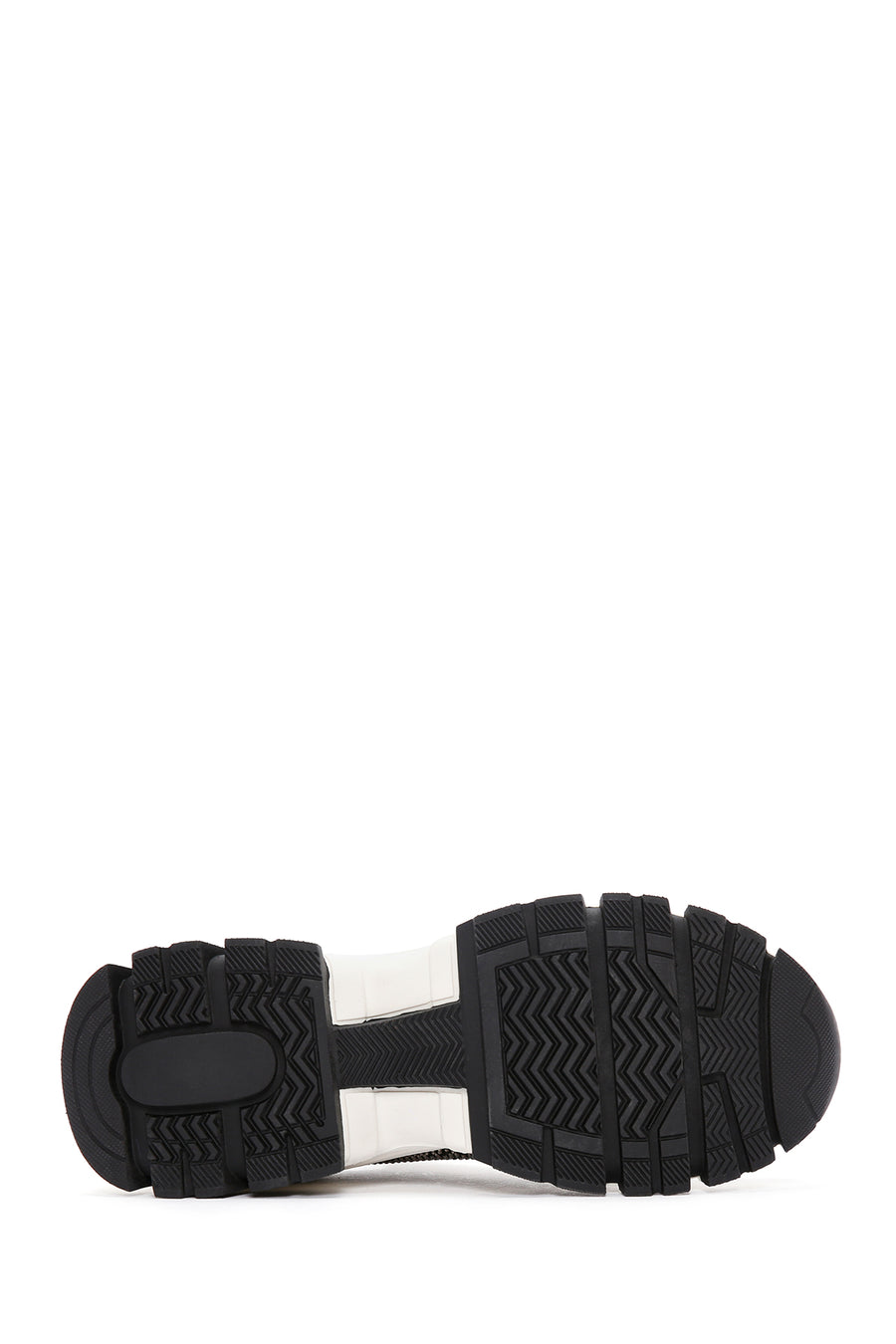 Derimod Zero Women's Black Thick Soled Stone Sneaker