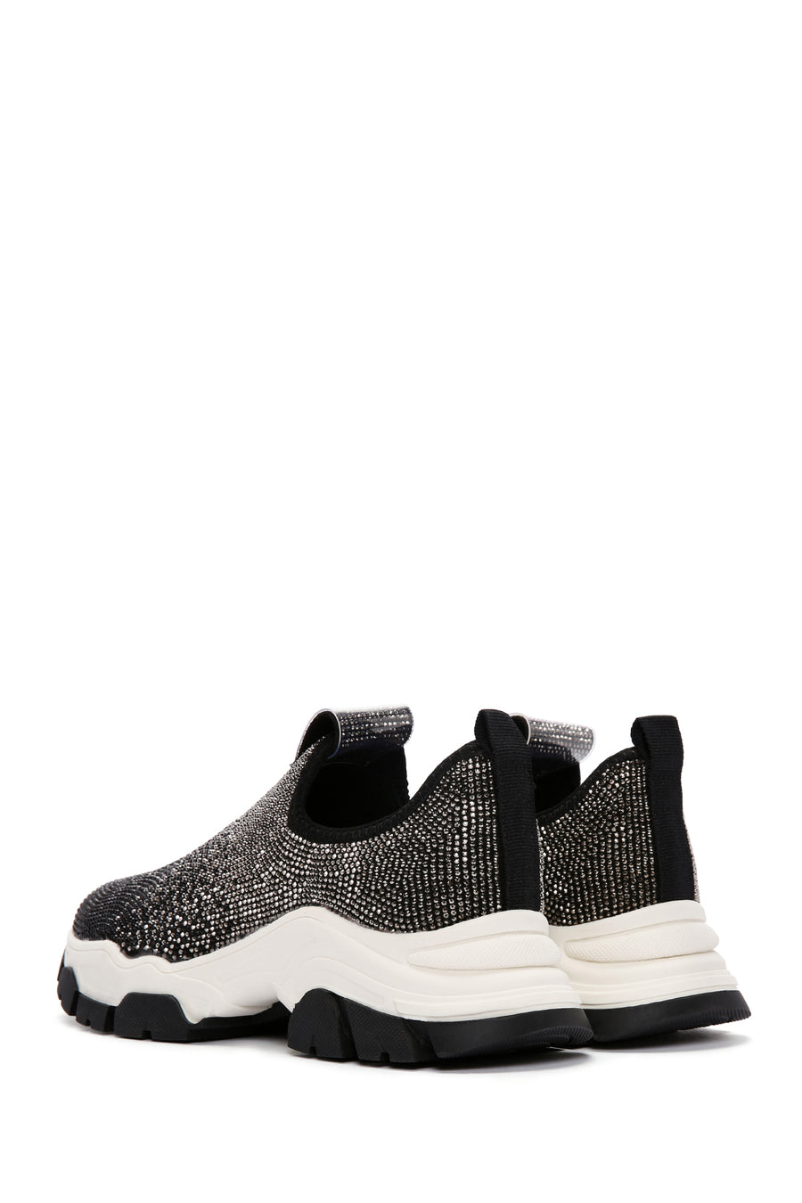 Derimod Zero Women's Black Thick Soled Stone Sneaker