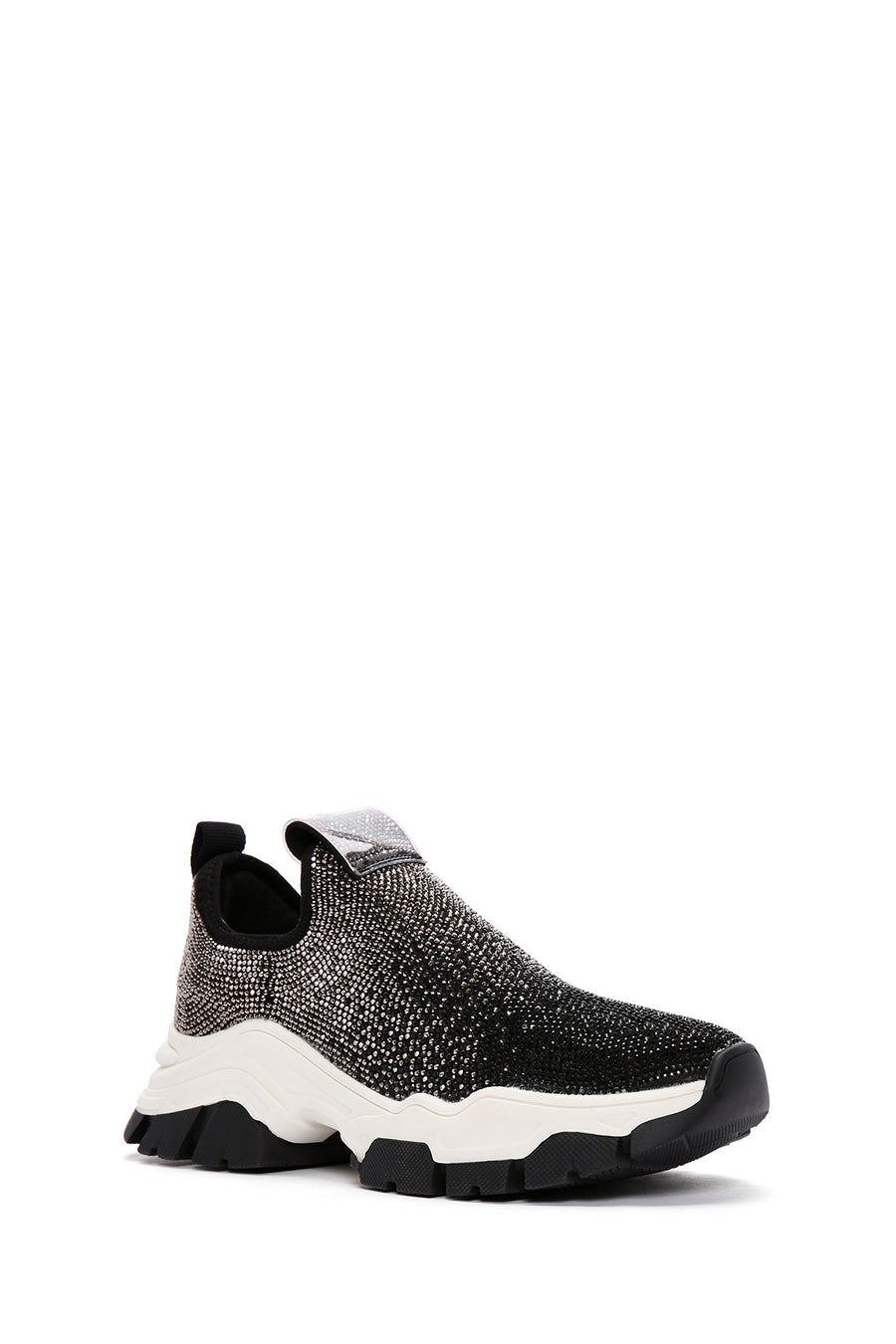 Derimod Zero Women's Black Thick Soled Stone Sneaker