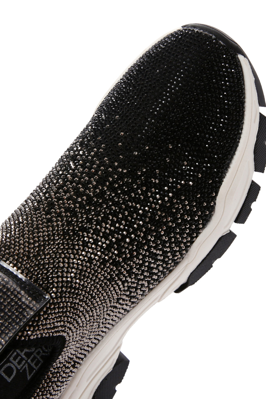 Derimod Zero Women's Black Thick Soled Stone Sneaker