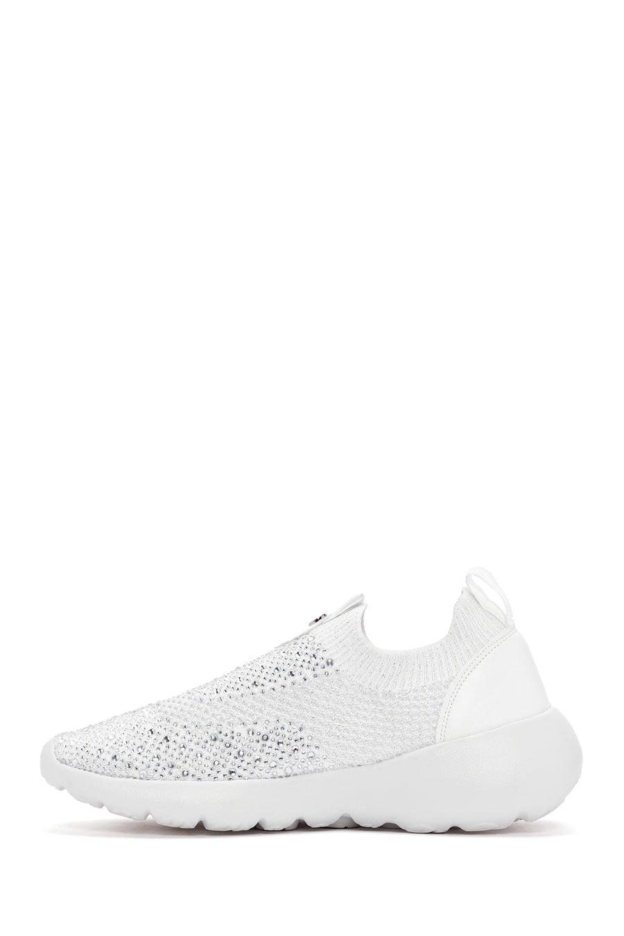 Derimod Zero Women's White Thick Soled Fabric Sneaker