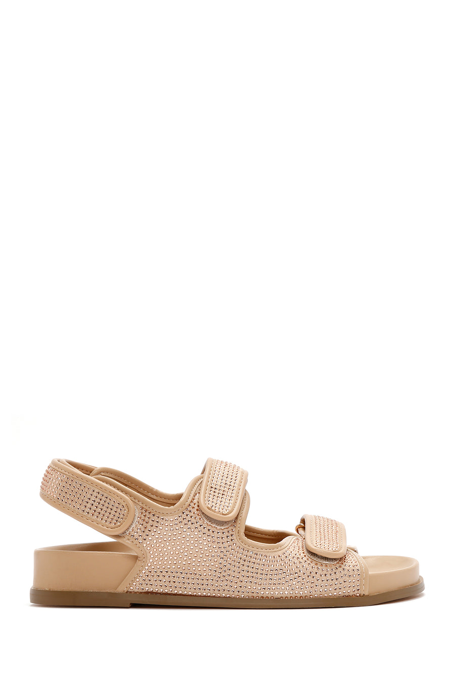 Women's Beige Stone Sandals 24SFD442814 | Derimod